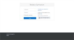 Desktop Screenshot of moodle.barlaeus.nl